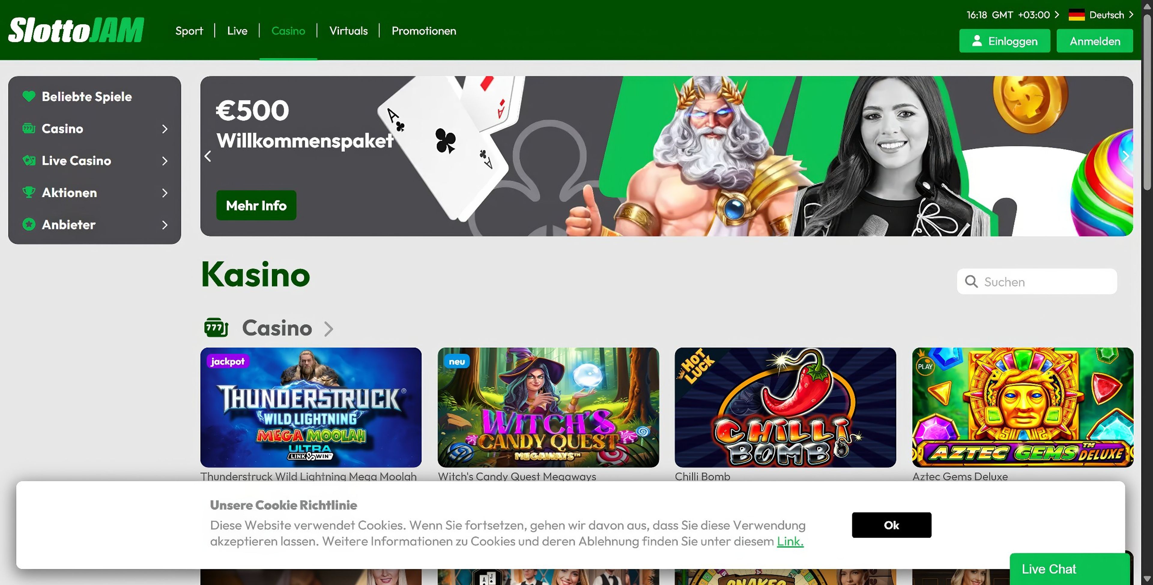 SlottoJam desktop screenshot 1